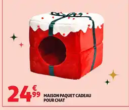 Auchan Maison paquet cadeau pour chat offre