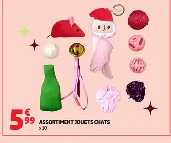 Auchan Assortiment jouets chats offre