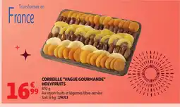Auchan HOLYFRUITS Corbeille vague gourmande offre