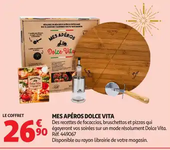 Auchan Mes apéros dolce vita offre
