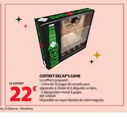 Auchan Coffret decap's game offre