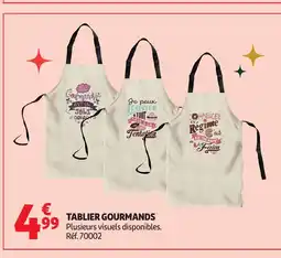 Auchan Tablier gourmands offre