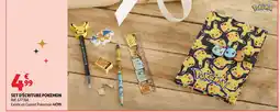 Auchan Set d'écriture pokemon offre