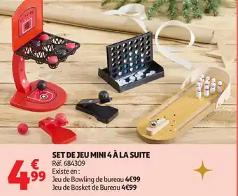 Auchan Set de jeu mini 4 à la suite offre