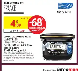 Intermarché Express LABEYRIE Œufs de lompe noir offre