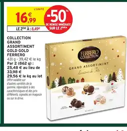 Intermarché Express Collection grand assortiment gold gold offre
