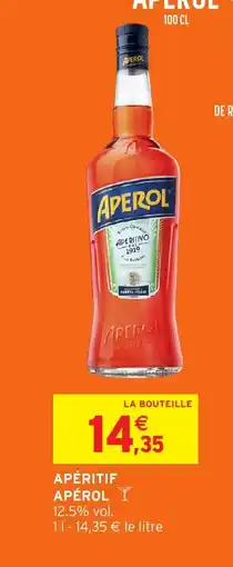 Intermarché Express APÉROL Apéritif offre