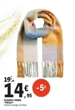 E.Leclerc Sport Écharpe femme pieces offre