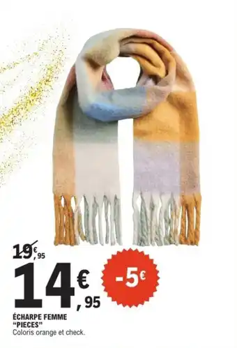 E.Leclerc Sport Écharpe femme pieces offre