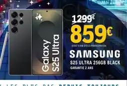 E.Leclerc Espace Culturel SAMSUNG S25 ultra 256gb black offre