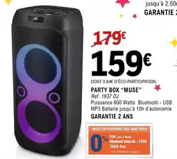 E.Leclerc Espace Culturel MUSE Party box offre