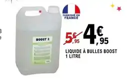 E.Leclerc Espace Culturel Liquide à bulles boost offre