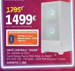 E.Leclerc Espace Culturel UNIDE Unité centrale offre