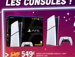 E.Leclerc Espace Culturel SONY Console ps5 standard chassis d offre
