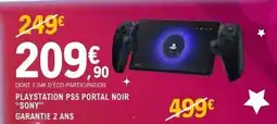 E.Leclerc Espace Culturel SONY Playstation ps5 portal noir offre