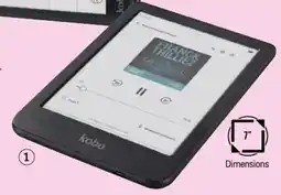 E.Leclerc Espace Culturel Liseuse ebook kobo clara couleur offre