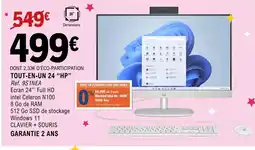 E.Leclerc Espace Culturel HP Tout-en-un 24 offre