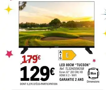 E.Leclerc Espace Culturel TUCSON Led offre