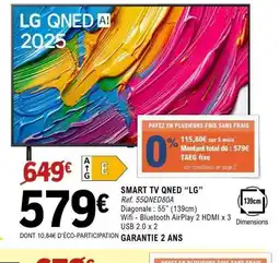 E.Leclerc Espace Culturel LG Smart tv qned offre