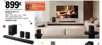 E.Leclerc Espace Culturel LG Barre de son offre