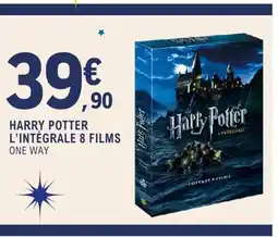 E.Leclerc Espace Culturel Harry potter l'intégrale 8 films offre