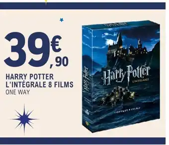 E.Leclerc Espace Culturel Harry potter l'intégrale 8 films offre