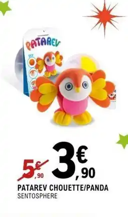 E.Leclerc Espace Culturel Patarev chouette/panda offre