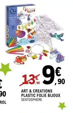 E.Leclerc Espace Culturel Art & creations plastic folie bijoux offre