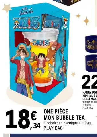 E.Leclerc Espace Culturel ONE PIÈCE Mon bubble tea offre