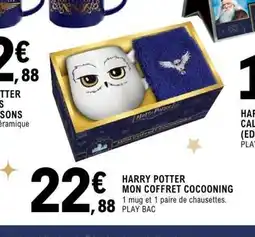 E.Leclerc Espace Culturel HARRY POTTER Mon coffret cocooning offre