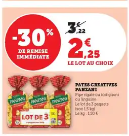 Hyper U PANZANI Pates creatives offre