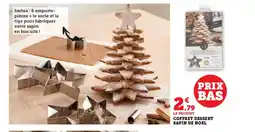 Hyper U Coffret dessert sapin de noel offre