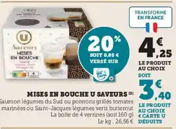 Hyper U Mises en bouche u saveurs offre