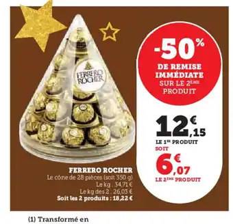 Hyper U FERRERO ROCHER offre