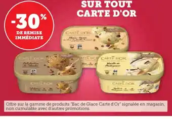 Hyper U CARTE D'OR Sur tout offre