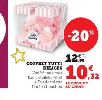 Hyper U Coffret tutti delices offre