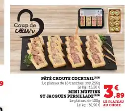 Hyper U Pâté croute cocktail offre