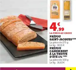 Hyper U Préfou saint-jacques offre