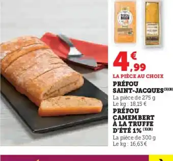 Hyper U Préfou saint-jacques offre