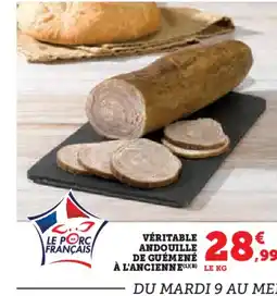 Hyper U Véritable andouille de guémené à l'ancienne offre