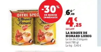 Hyper U LIEBIG La bisque de homard offre
