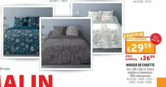 Trafic Housse de couette offre