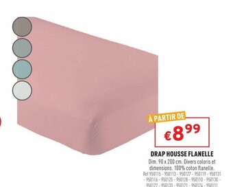 Trafic Drap housse flanelle offre