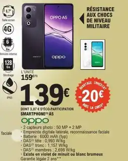 E.Leclerc OPPO Smartphone A5 offre