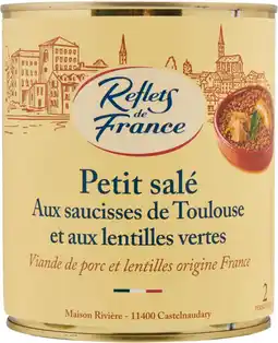 Carrefour Reflets de france cassoulet de castelnaudary offre