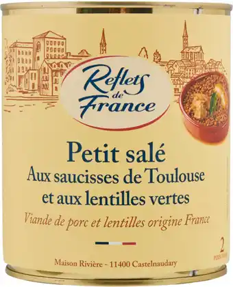 Carrefour Reflets de france cassoulet de castelnaudary offre
