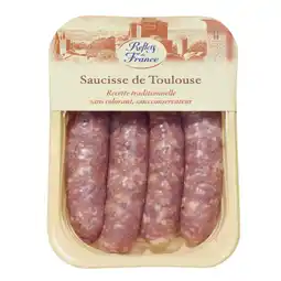 Carrefour Reflets de france saucisse de toulouse recette traditionnelle reflets de france offre