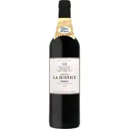 Carrefour Château la justice reflets de france a.o.p. fronsac bio offre