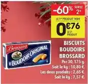 Supeco Brossard - biscuits boudoirs offre
