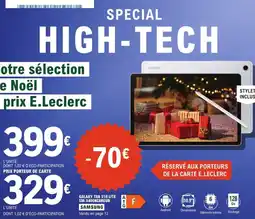E.Leclerc Espace Culturel SAMSUNG Galaxy tab s10 lite a sm-x400nzareub offre